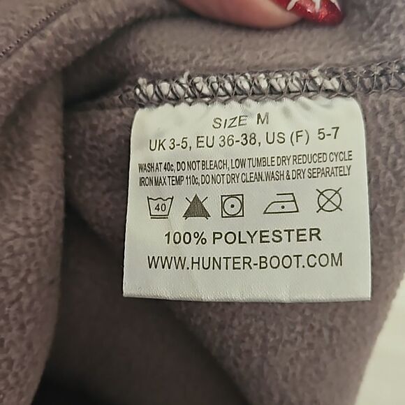 Hunter Women's Tall Socks Brown Medium 5-7 - Picture 3 of 16